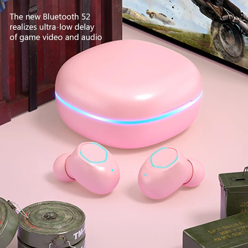 M13 NEW TWS Wireless Earbud Bluetooth 5.2 Earphone In Ear HiFi Stereo Earphone With Mic Waterproof Earplugs Bass Music Headset